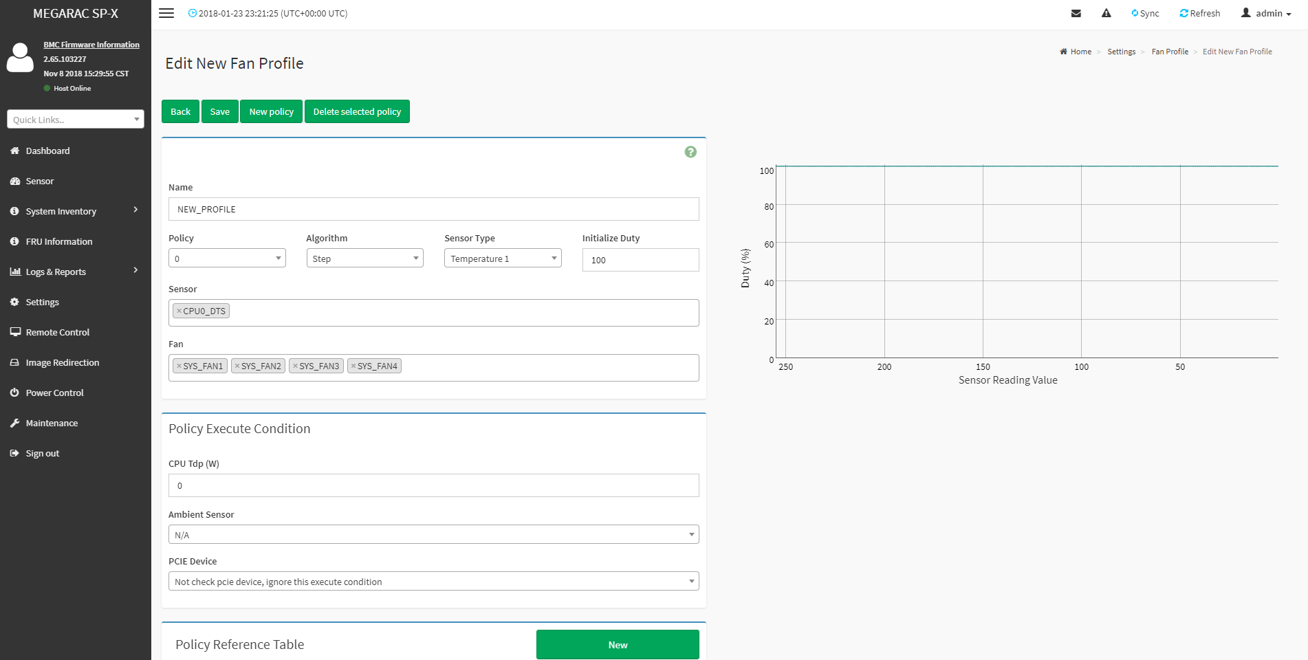 * Enabled on selected models & performed through BMC console management GUI